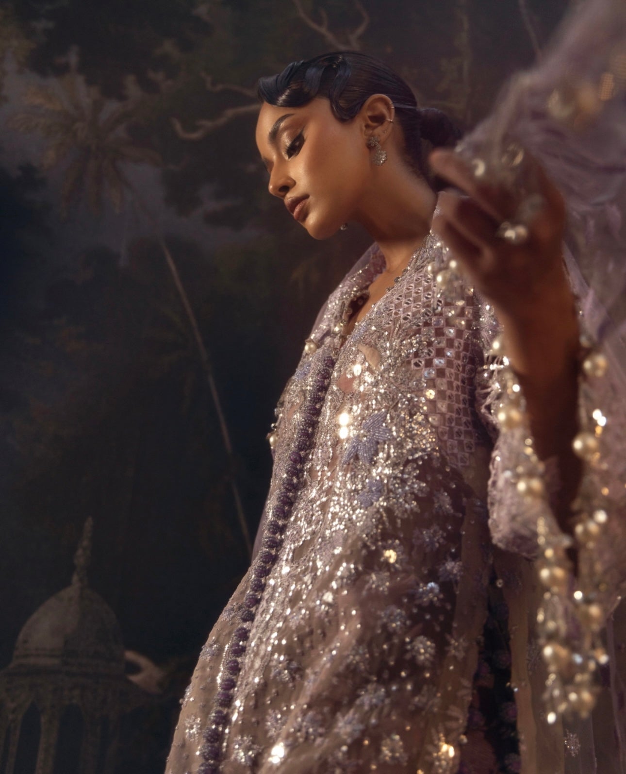 Sana Safinaz Nura Festive '25 Vol 3 - Raw Silk 3 Piece Suit