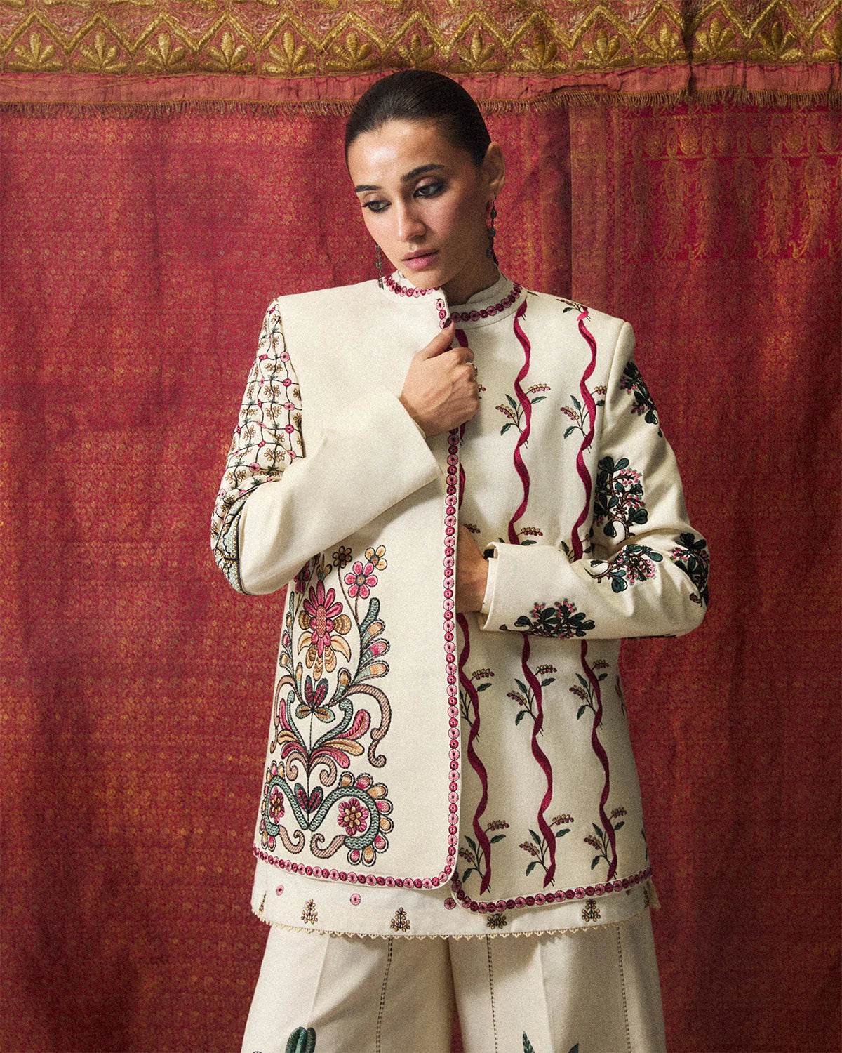 RASA SCARF | Khaddar Pret '26 | Jugnu Women