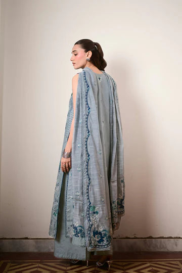 Zaib Summer Lawn Vol 2 '26 - Reem Luxury Embroidered Lawn SET (NEL-26615) EID UL Adha 2026