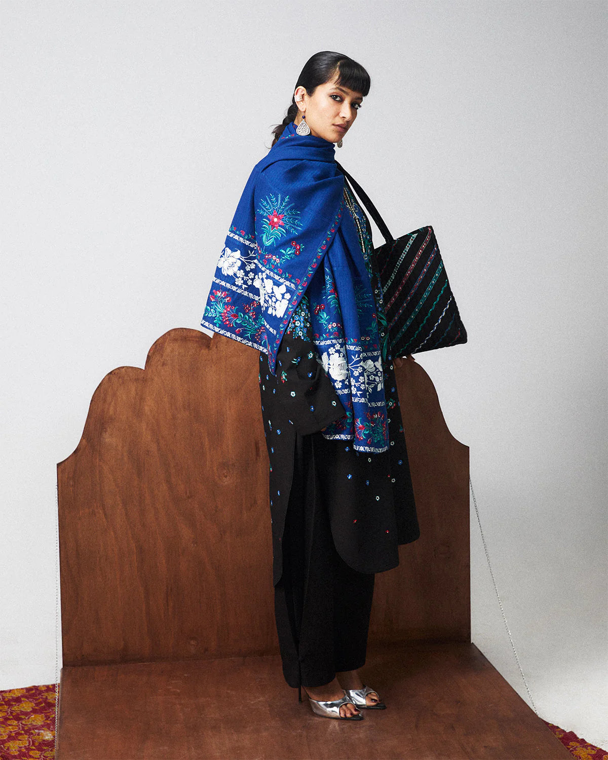 NIMA SCARF | Khaddar Pret '26 | Jugnu Women