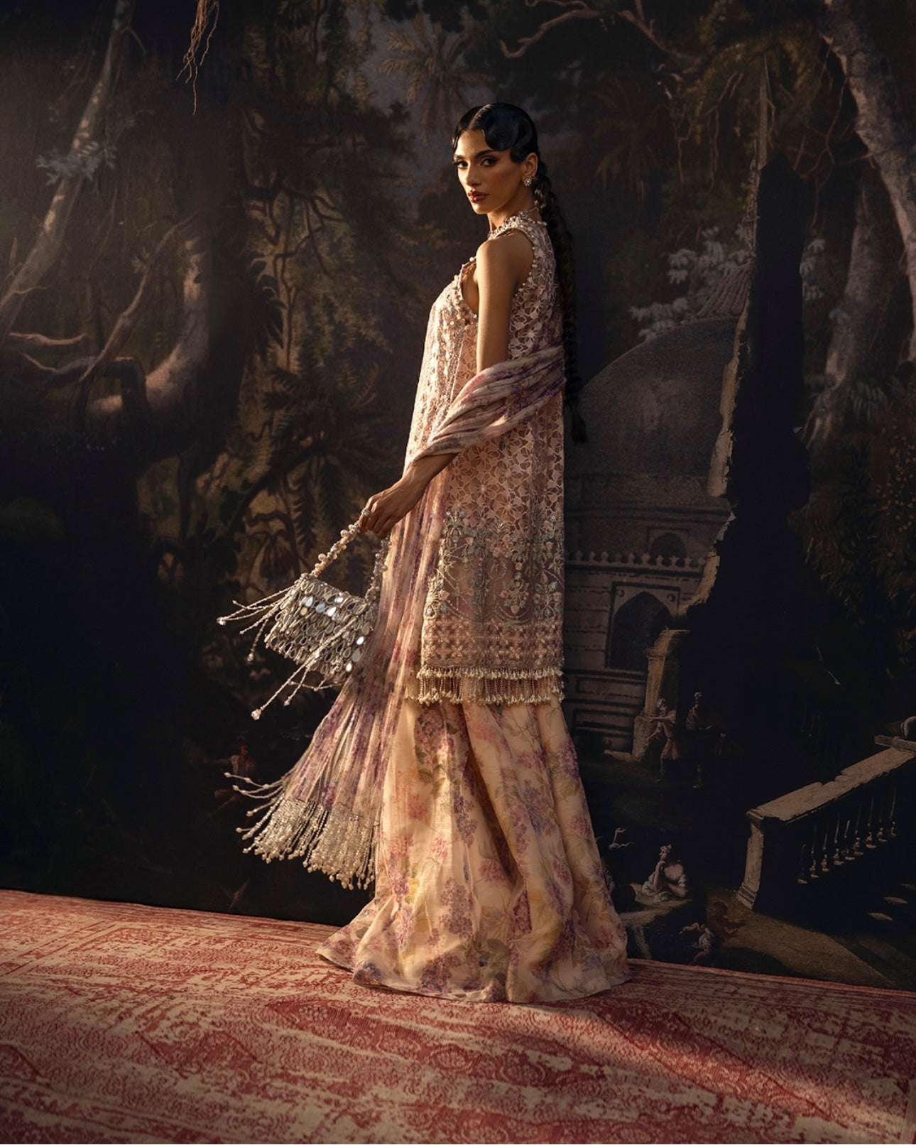 Sana Safinaz Nura Festive '25 Vol 3 - Organza 3 Piece Suit
