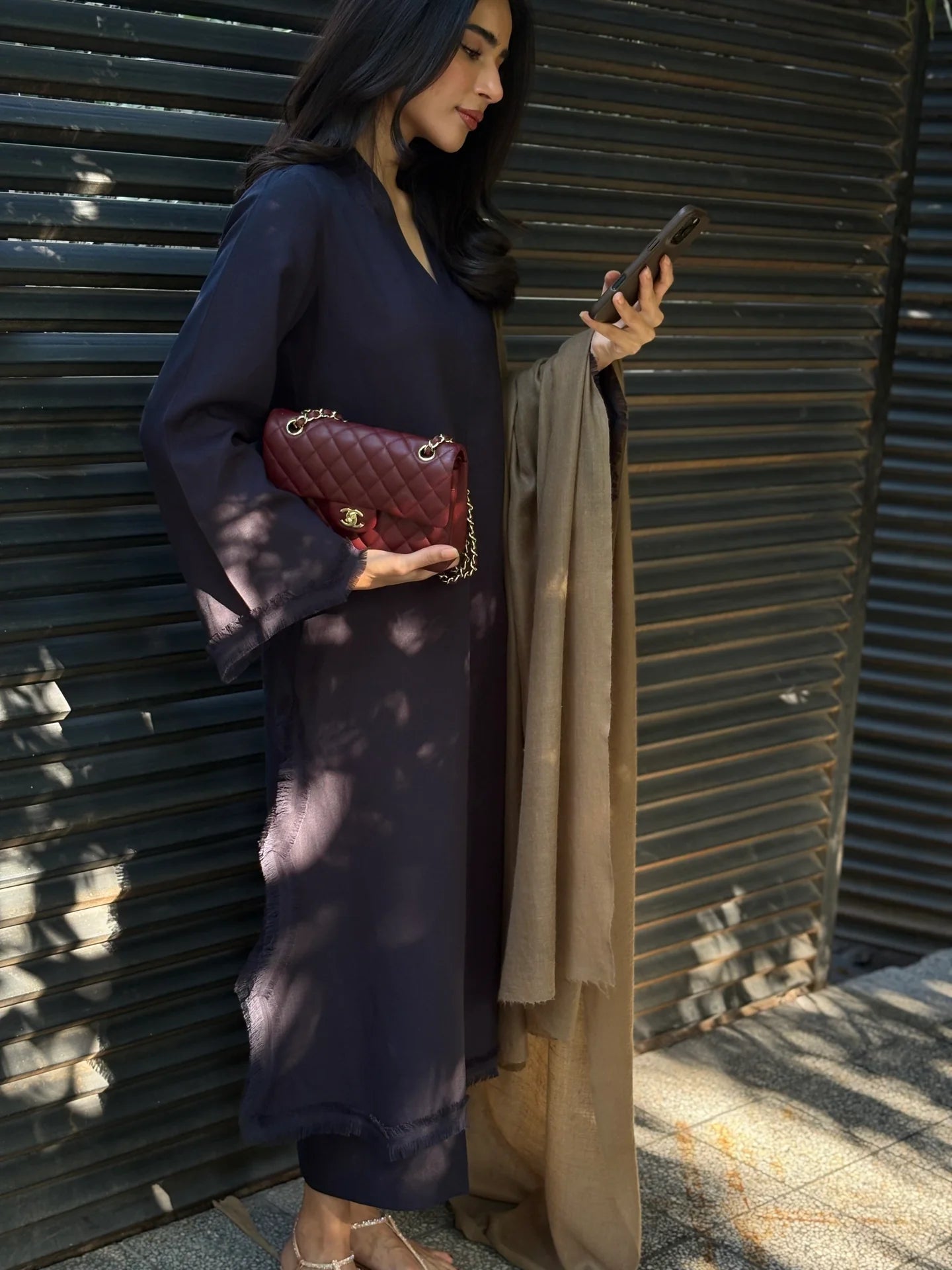 Navy Sable Set | SAK ATELIER