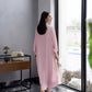 Solid 2PC Dress - SP-05 Powder Pink | Georgette Solids | Silayi Pret