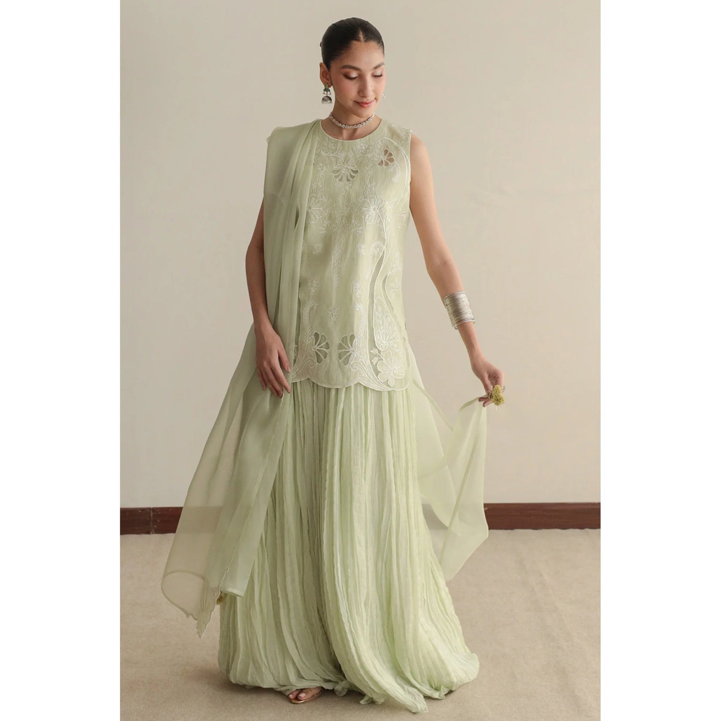 Tea Green Outfit | Bari Eid '26 | DYOT