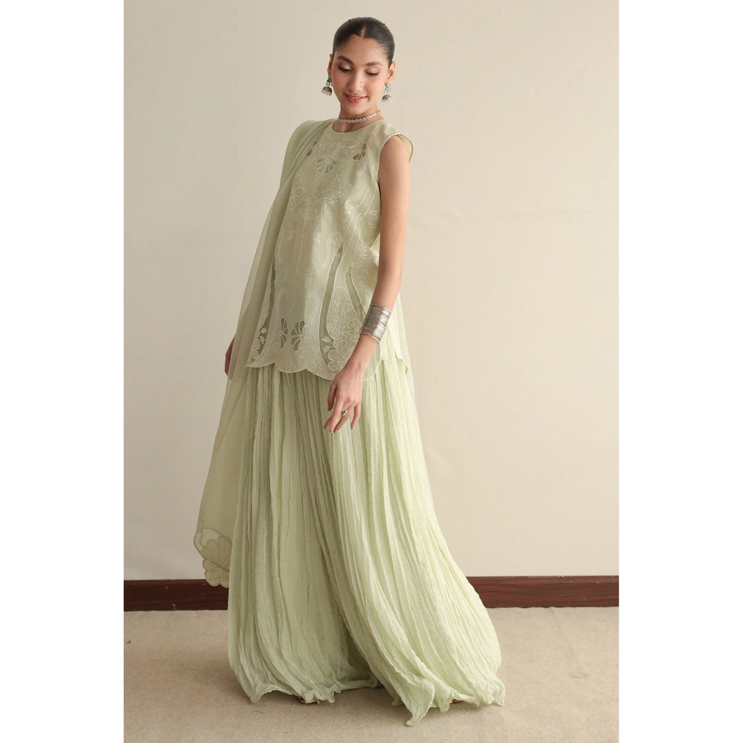 Tea Green Outfit | Bari Eid '26 | DYOT
