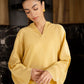 Embroidered Solid 2PC Dress - SP-04 Butter Yellow | Georgette Solids | Silayi Pret Regular