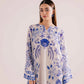 KF15 - Winter Printed Kaftaan | Winter Kaftaan | Silayi Pret