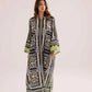 KF04 - Winter Printed Kaftaan | Winter Kaftaan | Silayi Pret