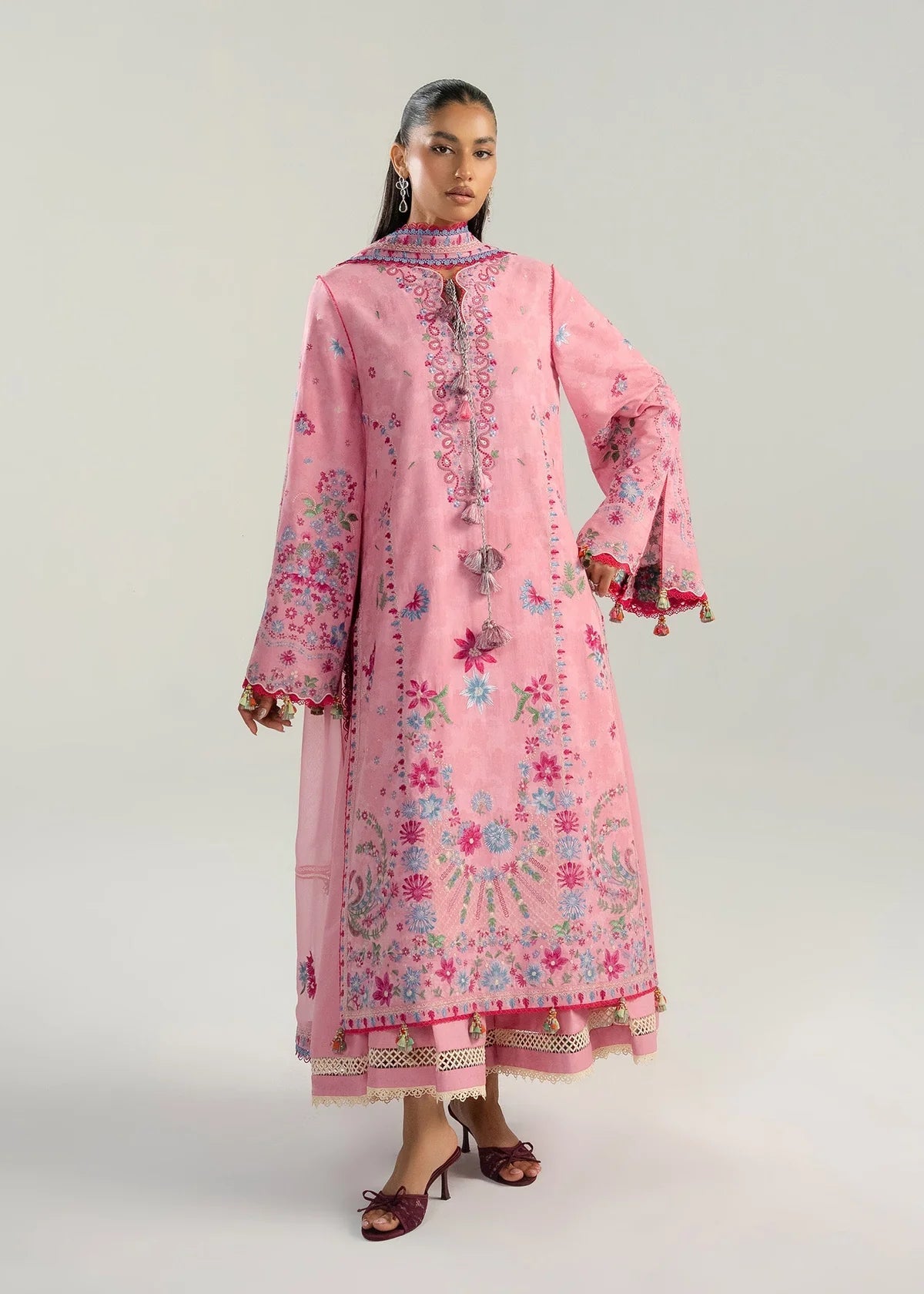 Pembe | Zan SS '26 | HUSSAIN REHAR