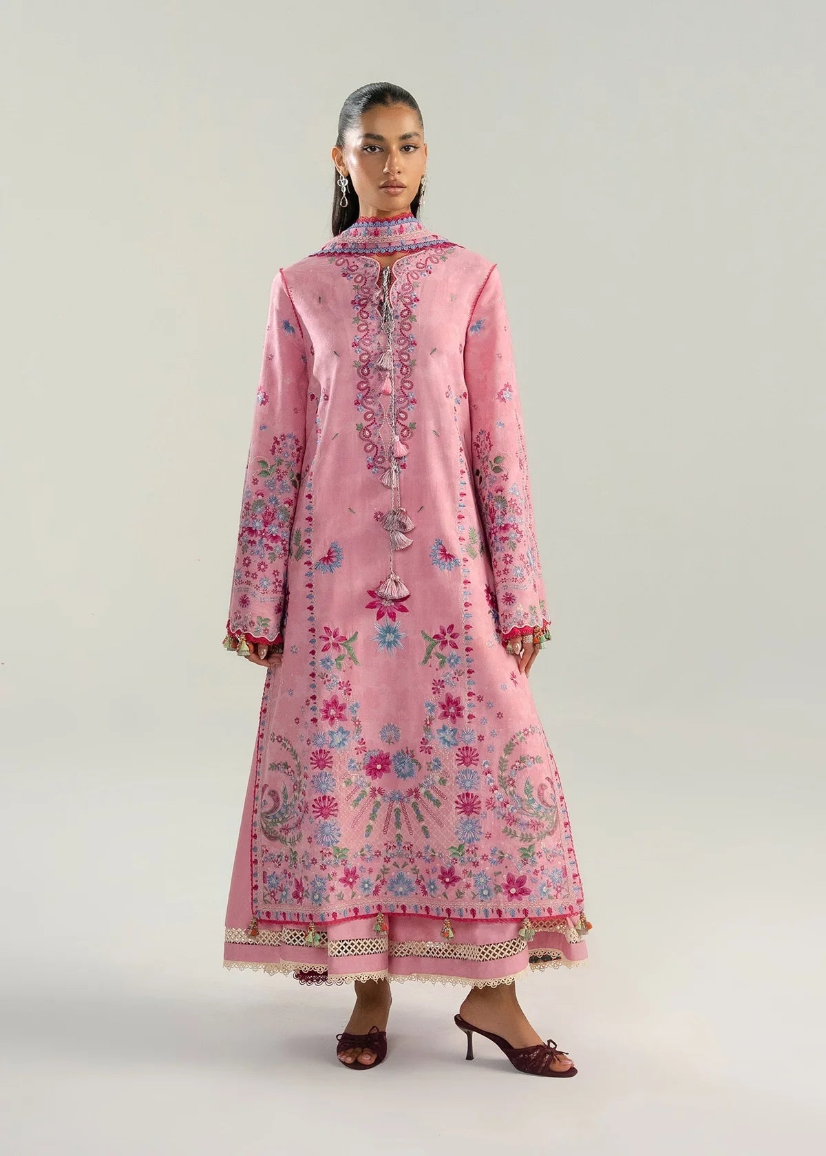 Pembe | Zan SS '26 | HUSSAIN REHAR
