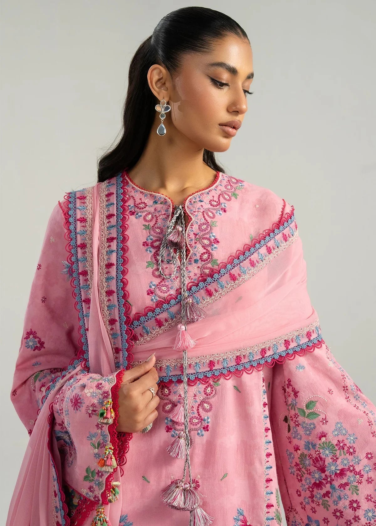 Pembe | Zan SS '26 | HUSSAIN REHAR