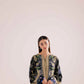 KF19 - Winter Printed Kaftaan | Winter Kaftaan | Silayi Pret