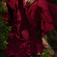 Zaib Summer Lawn Vol 2 '26 - Scarlet Luxury Embroidered Lawn SET (NEL-26616) EID UL Adha 2026