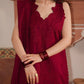 Zaib Summer Lawn Vol 2 '26 - Scarlet Luxury Embroidered Lawn SET (NEL-26616) EID UL Adha 2026