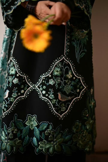 Zaib Summer Lawn Vol 2 '26 - Luna Luxury Embroidered Lawn SET (NEL-26614) EID UL Adha 2026