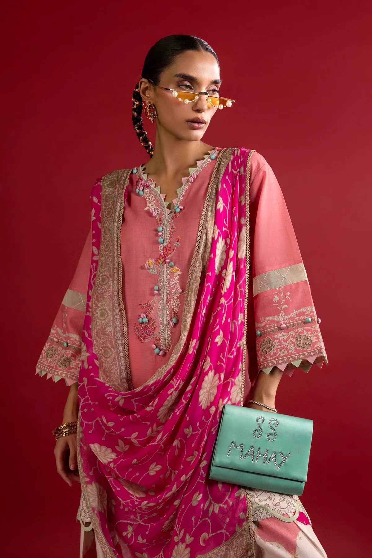 Sana Safinaz Mahay Summer '26 Vol III - Unstitched 3 Piece Lawn Suit - H263-005b-3cg