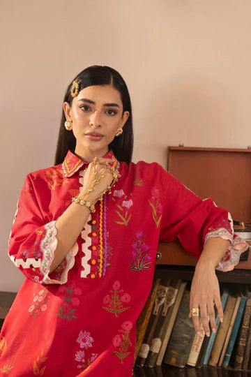 Sana Safinaz Mahay Summer '26 Vol III - Unstitched 2 Piece Lawn Suit - H263-003b-2ac