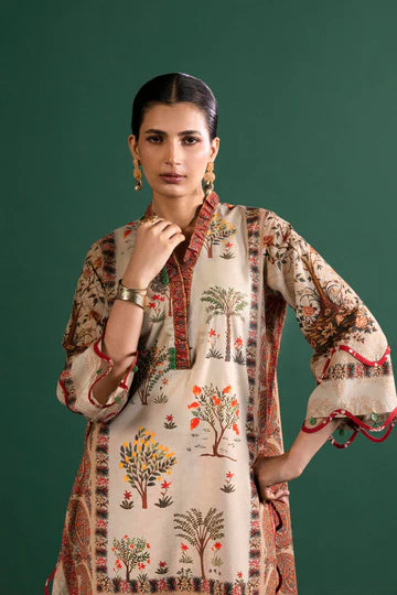 Sana Safinaz Mahay Summer '26 Vol III - Unstitched 2 Piece Lawn Suit - H263-008A-2C