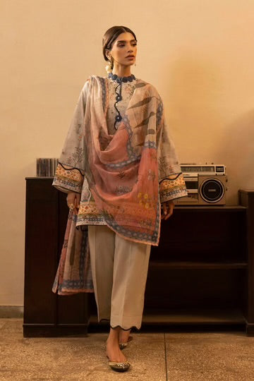 Sana Safinaz Mahay Summer '26 Vol III - Unstitched 3 Piece Lawn Suit - H263-007a-3ag
