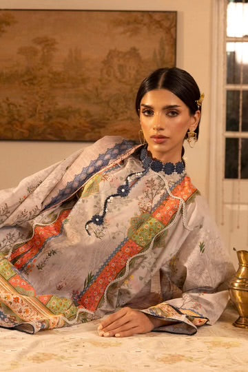 Sana Safinaz Mahay Summer '26 Vol III - Unstitched 3 Piece Lawn Suit - H263-007a-3ag
