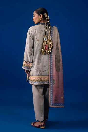 Sana Safinaz Mahay Summer '26 Vol III - Unstitched 3 Piece Lawn Suit - H263-007a-3ag