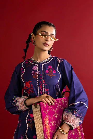 Sana Safinaz Mahay Summer '26 Vol III - Unstitched 2 Piece Lawn Suit - H263-003