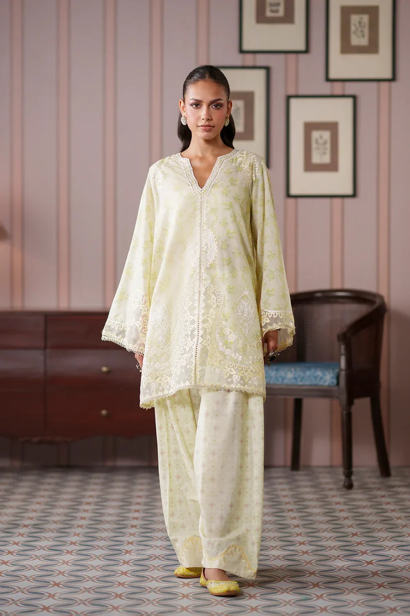 PALE YELLOW | E4480/103/115 | Women Rozana 16 July ‘26 | Ethnc