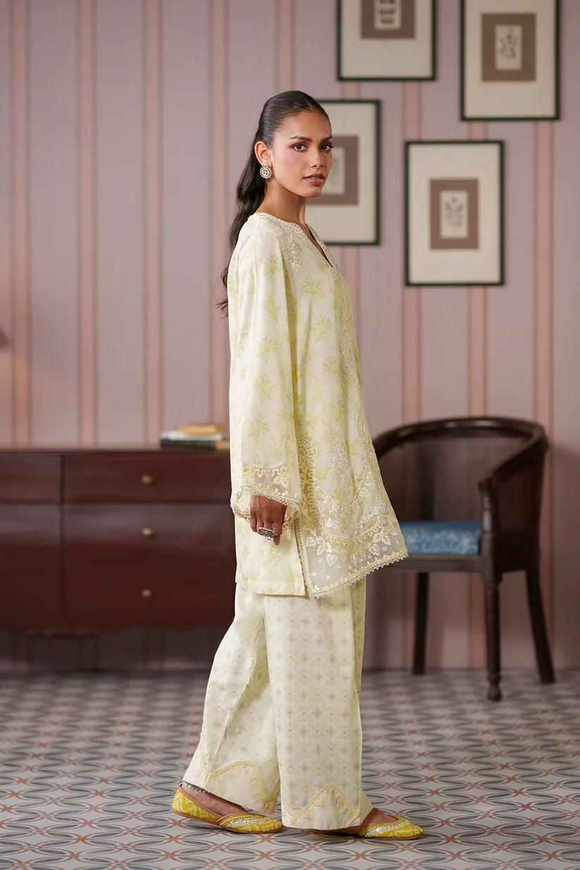 PALE YELLOW | E4480/103/115 | Women Rozana 16 July ‘26 | Ethnc