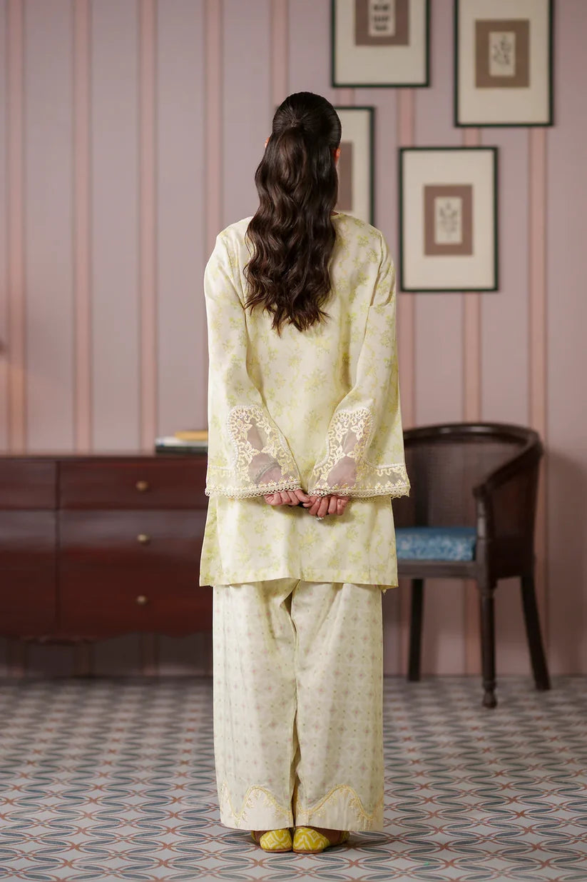 PALE YELLOW | E4480/103/115 | Women Rozana 16 July ‘26 | Ethnc