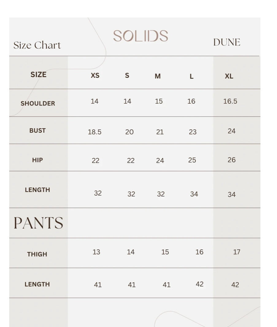 DUNE | SOLIDS