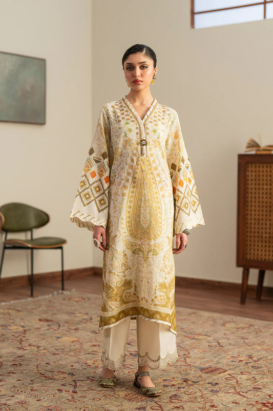 COCONUT MILK | E4191/103/003 | Rozana Collection Summer '26 - Drop 2 | Ethnc