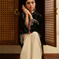 JET BLACK | E4386/103/902 | Rozana Collection Summer '26 - Drop 2 | Ethnc
