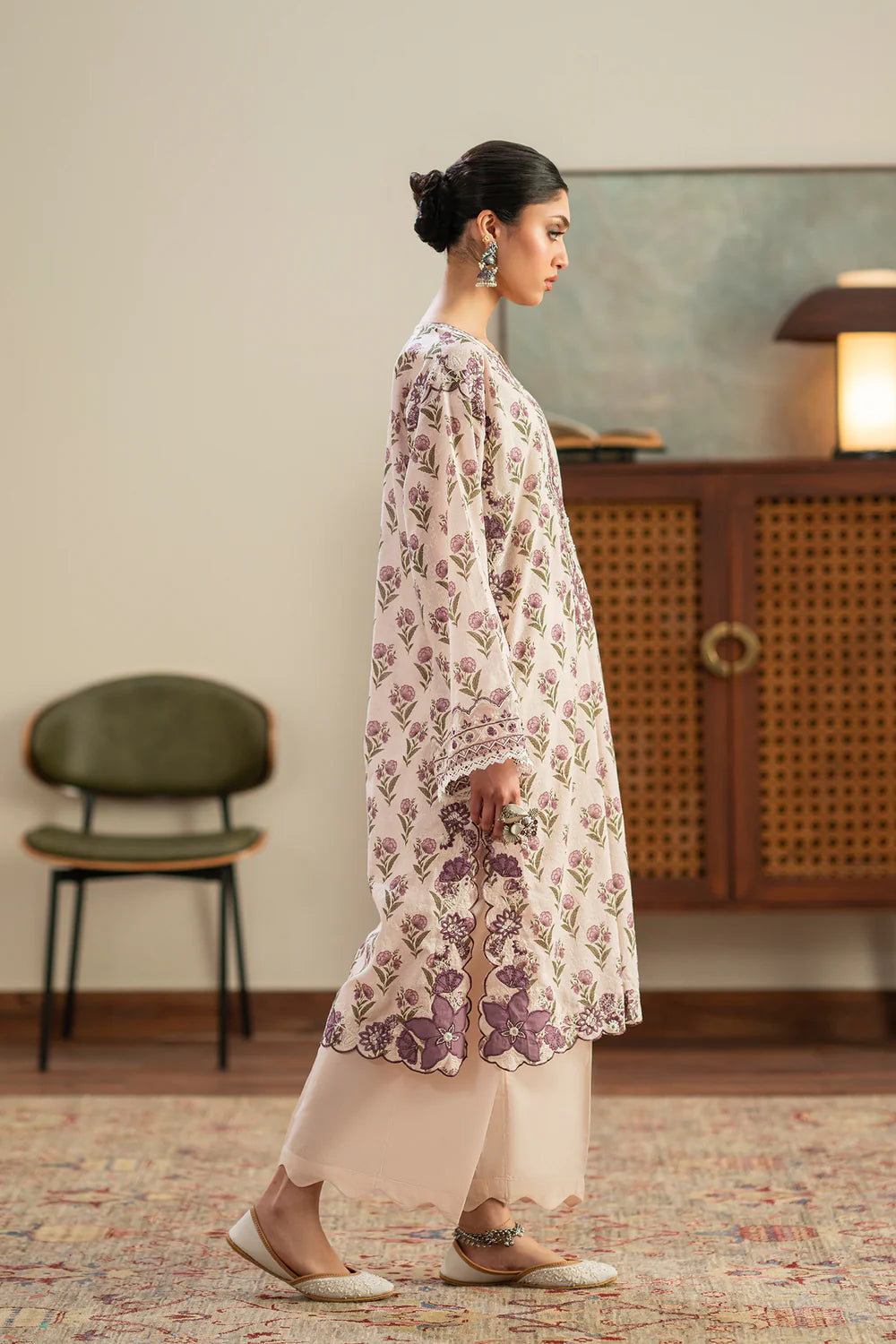 COCONUT MILK | E4194/103/003 | Rozana Collection Summer '26 - Drop 2 | Ethnc