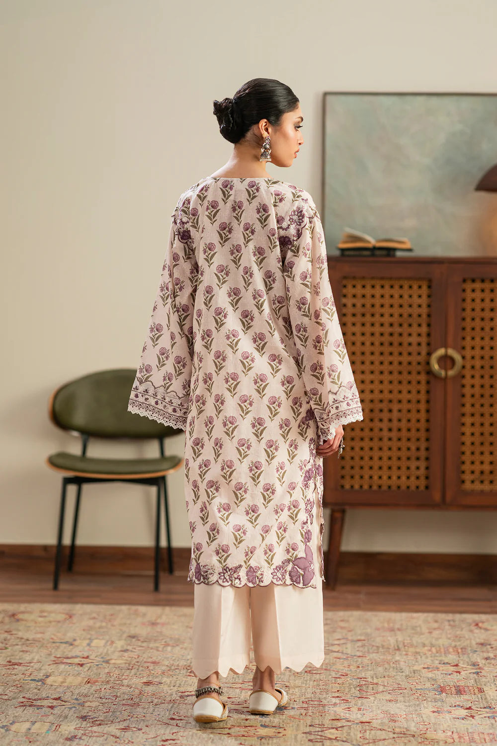 COCONUT MILK | E4194/103/003 | Rozana Collection Summer '26 - Drop 2 | Ethnc