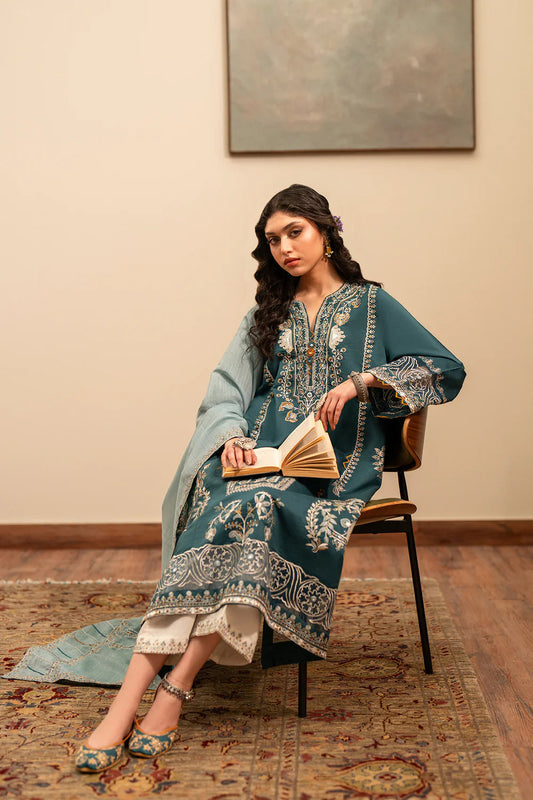 PEACOCK | E4234/103/602 | Rozana Collection Summer '26 - Drop 2 | Ethnc
