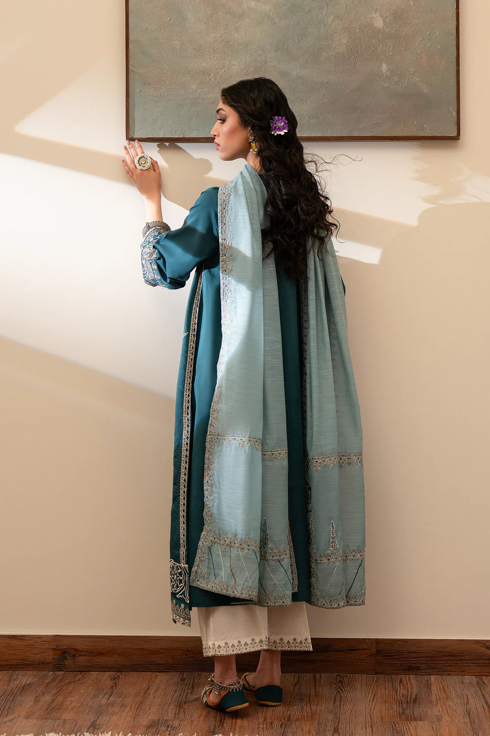 PEACOCK | E4234/103/602 | Rozana Collection Summer '26 - Drop 2 | Ethnc