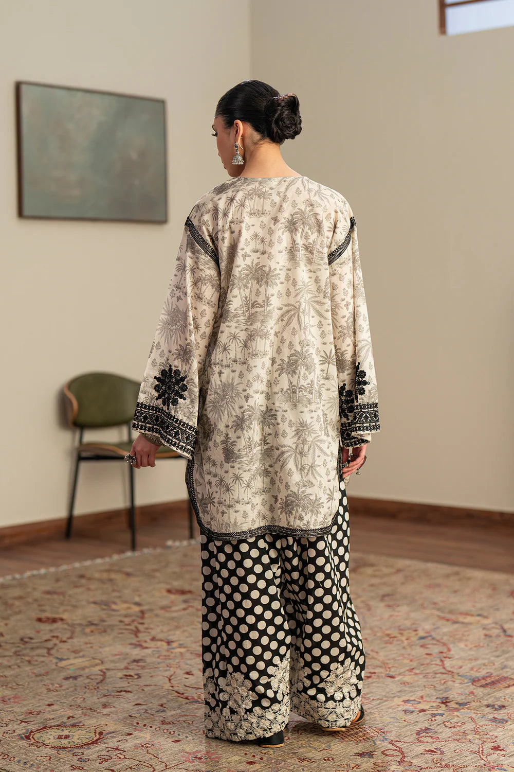 LEMON ICING | E4304/103/004 | Rozana Collection Summer '26 - Drop 2 | Ethnc