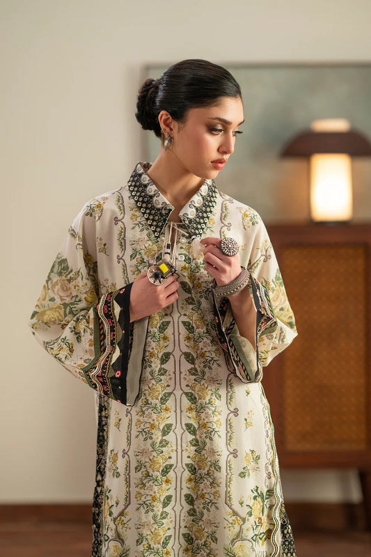 ANTIQUE WHITE | E4400/103/006 | Rozana Collection Summer '26 - Drop 2 | Ethnc