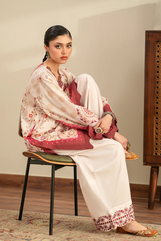 PALE CORAL | E4421/103/329 | Rozana Collection Summer '26 - Drop 2 | Ethnc