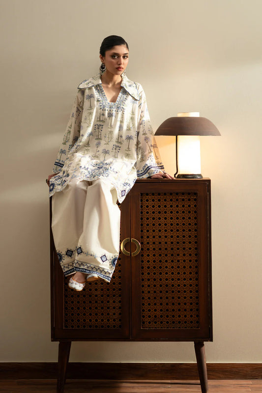 VANILLA ICE | E4268/103/005 | Rozana Collection Summer '26 - Drop 2 | Ethnc