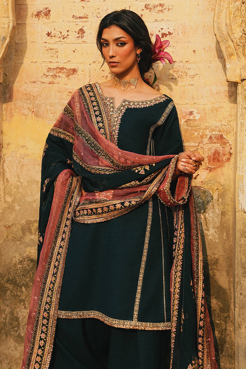 Neel-E-Ronak | Fareed Manzil Luxury Pret’26 | Mohsin Naveed Ranjha