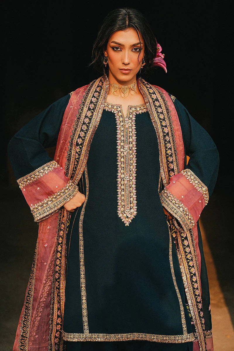Neel-E-Ronak | Fareed Manzil Luxury Pret’26 | Mohsin Naveed Ranjha