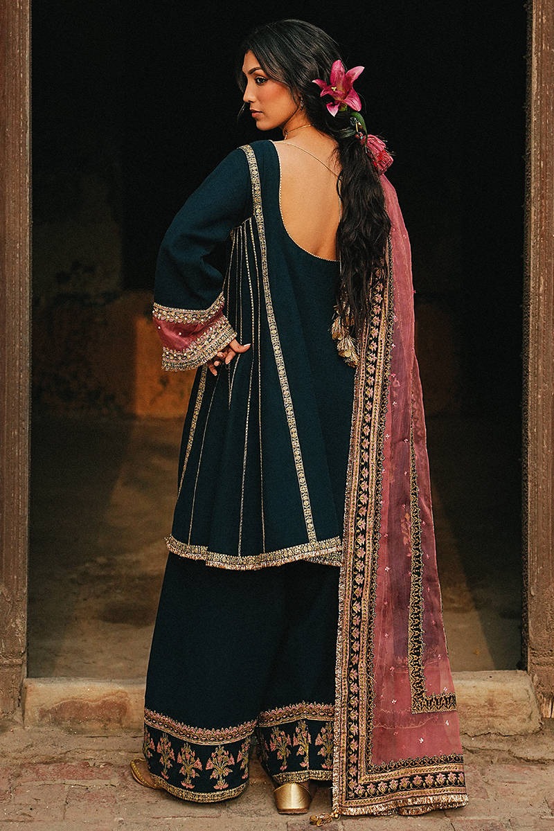 Neel-E-Ronak | Fareed Manzil Luxury Pret’26 | Mohsin Naveed Ranjha