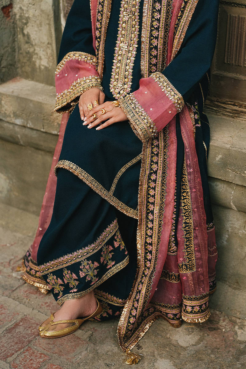 Neel-E-Ronak | Fareed Manzil Luxury Pret’26 | Mohsin Naveed Ranjha