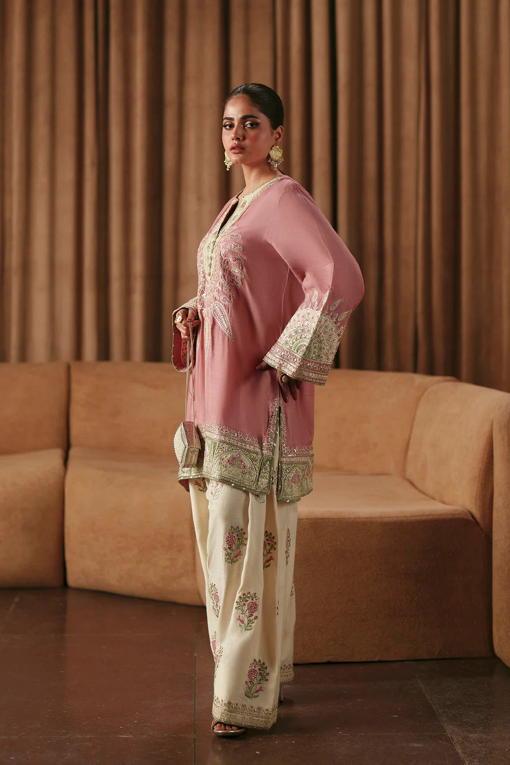 TEA PINK | E1008/104/527 | Boutique Collection SS '26 Drop I | Ethnc