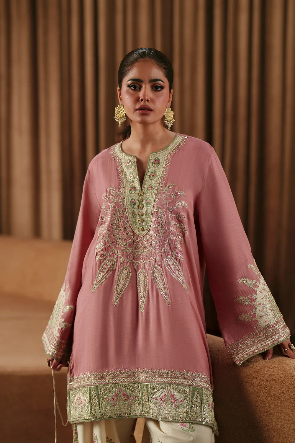 TEA PINK | E1008/104/527 | Boutique Collection SS '26 Drop I | Ethnc