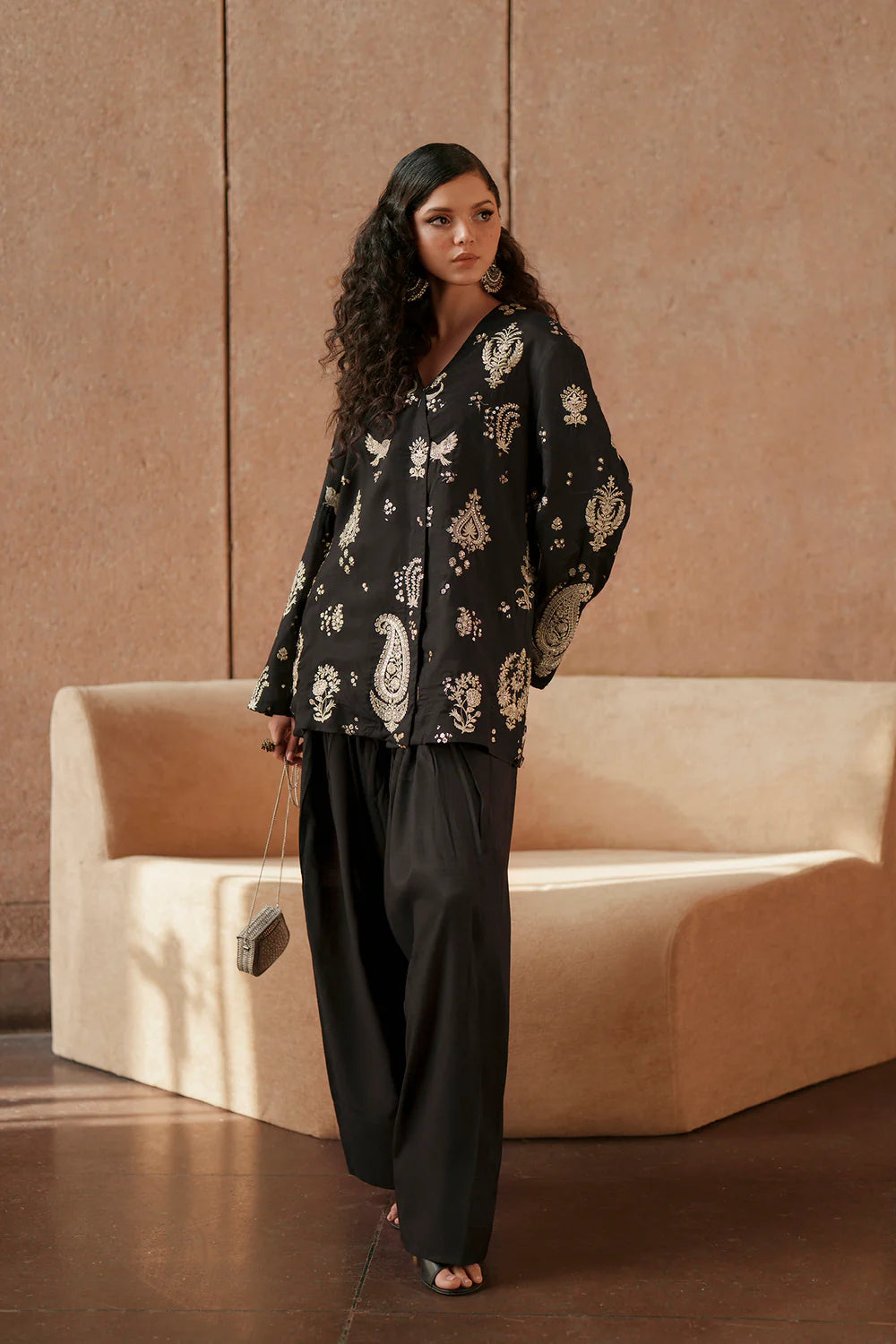 JET BLACK | E1043/104/902 | Boutique Collection SS '26 Drop I | Ethnc