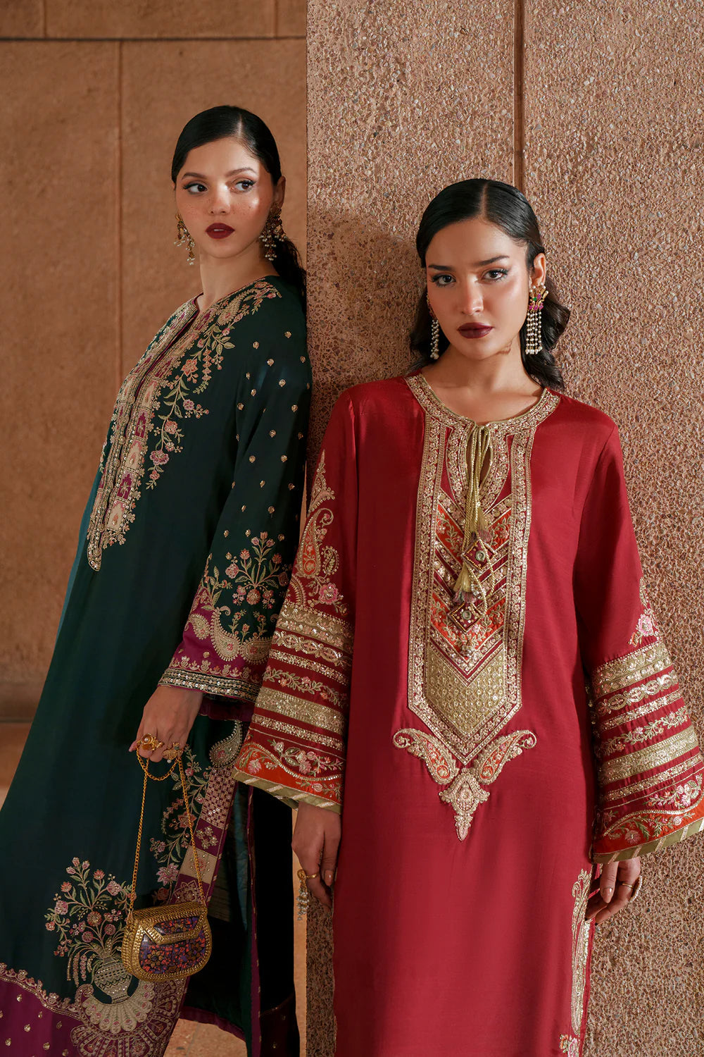 BURGUNDY | E1032/104/415 | Boutique Collection SS '26 Drop I | Ethnc