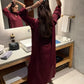 Burgundy Kendall Set | New Arrivals | LIRA