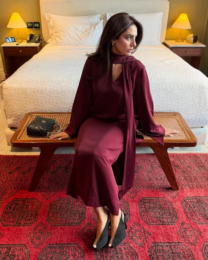 Burgundy Kendall Set | New Arrivals | LIRA